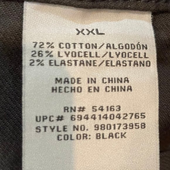 Andrew Marc Marc New York Black Shorts Size XXL NWT Pockets - Picture 4 of 6